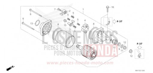 MOTEUR DE DEMARRAGE CB650RAP de 2023